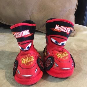 ❤️ Cars Lightning McQueen Toddler Slippers